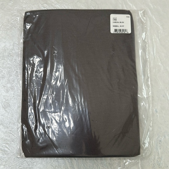 Polarmax 1.0 LIGHTWEIGHT BASEBALL SHIRT - Charcoal/Blk - Picture 8 of 8